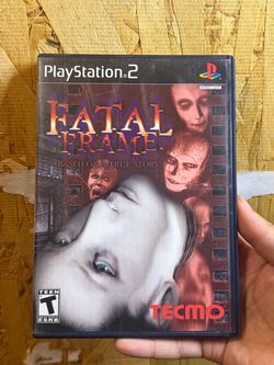 Fatal frame for ps2 excellent shape