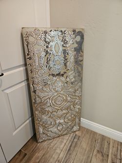 Pier 1 Mirror Damask Panel