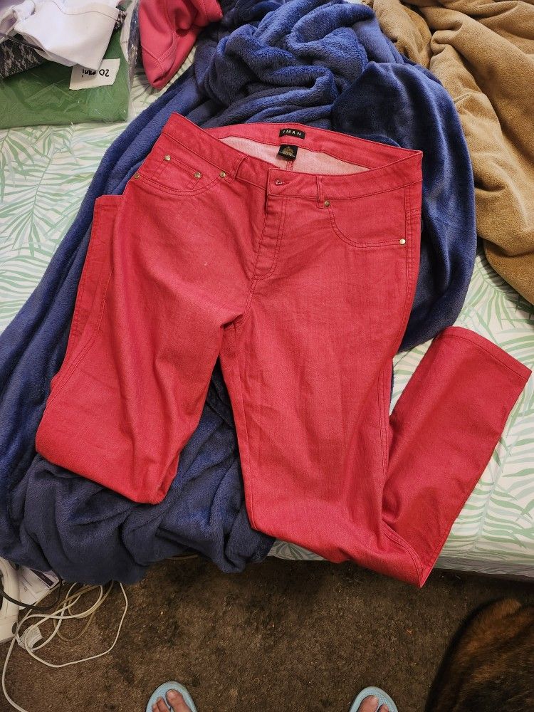 2 New Iman Women's Jeans 