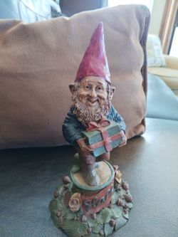 Vintage Tom Clark Gnome 1988 Figurine "Happy"