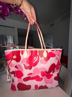 New Pink Bape Tote Bag