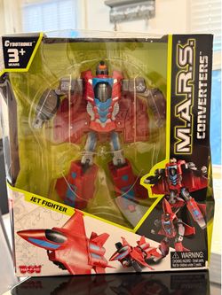 Cybotronix M.A.R.S. Converters Jet Fighter Robot Toy