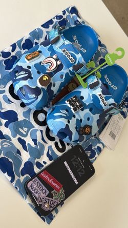 Bape X Croc Camo Clog