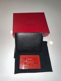 Cartier Must de Cartier Vintage Leather Wallet