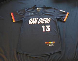 SAN DIEGO PADRES MACHADO #13 JR CITY CONNECT MENS BASEBALL JERSEY SIZE L & XL