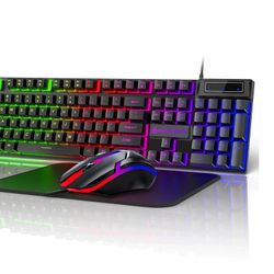 New Gaming Keyboard And Mouse Combo 