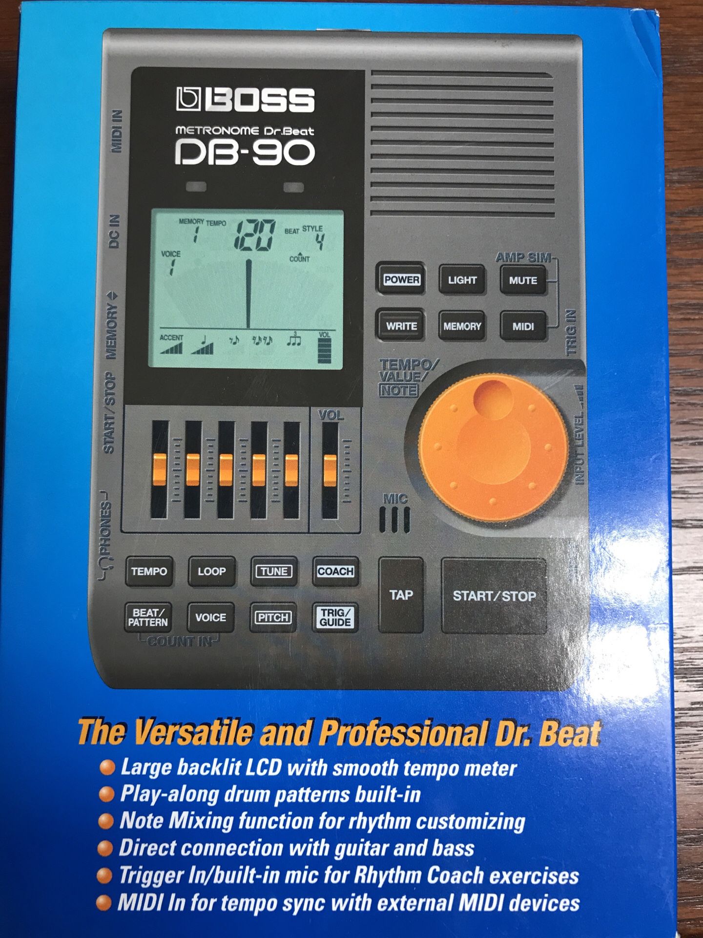 Boss Dr. Beat DB-90 electronic Metronome new sealed !