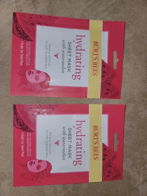 Burts Bees Face Sheet Mask