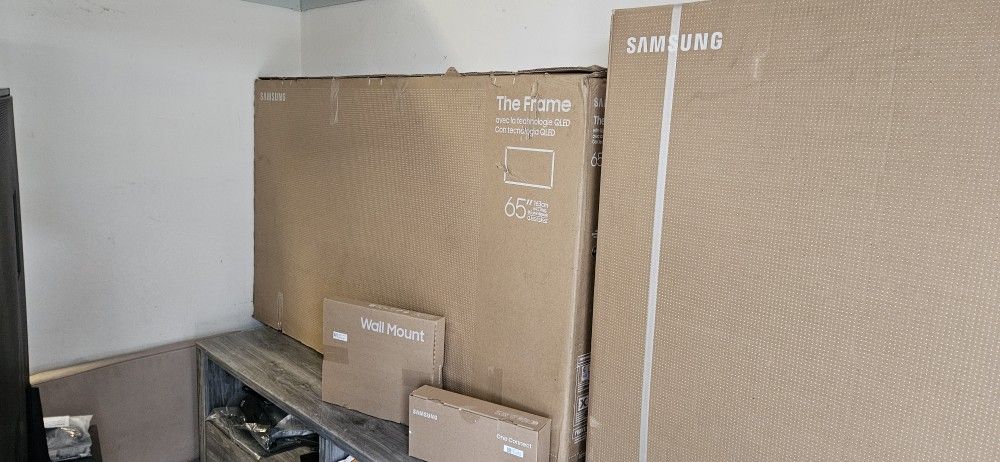 65 Inch Frame Samsung Smart TV 4K UHD With 144 HZ refresh Rate Brand New 2025 Model
