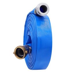 1-1/4" X 50FT PVC HOSE HEAVY DUTY POOL BACKWASH  HOSE 