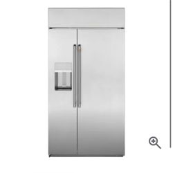🔥Ge cafe  42” Built-In Side-by-Side Refrigerator – Professional Style & Spacious Storage! 🔥