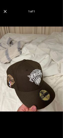 Knicks new era/59 fifty fitted hat with finals patch