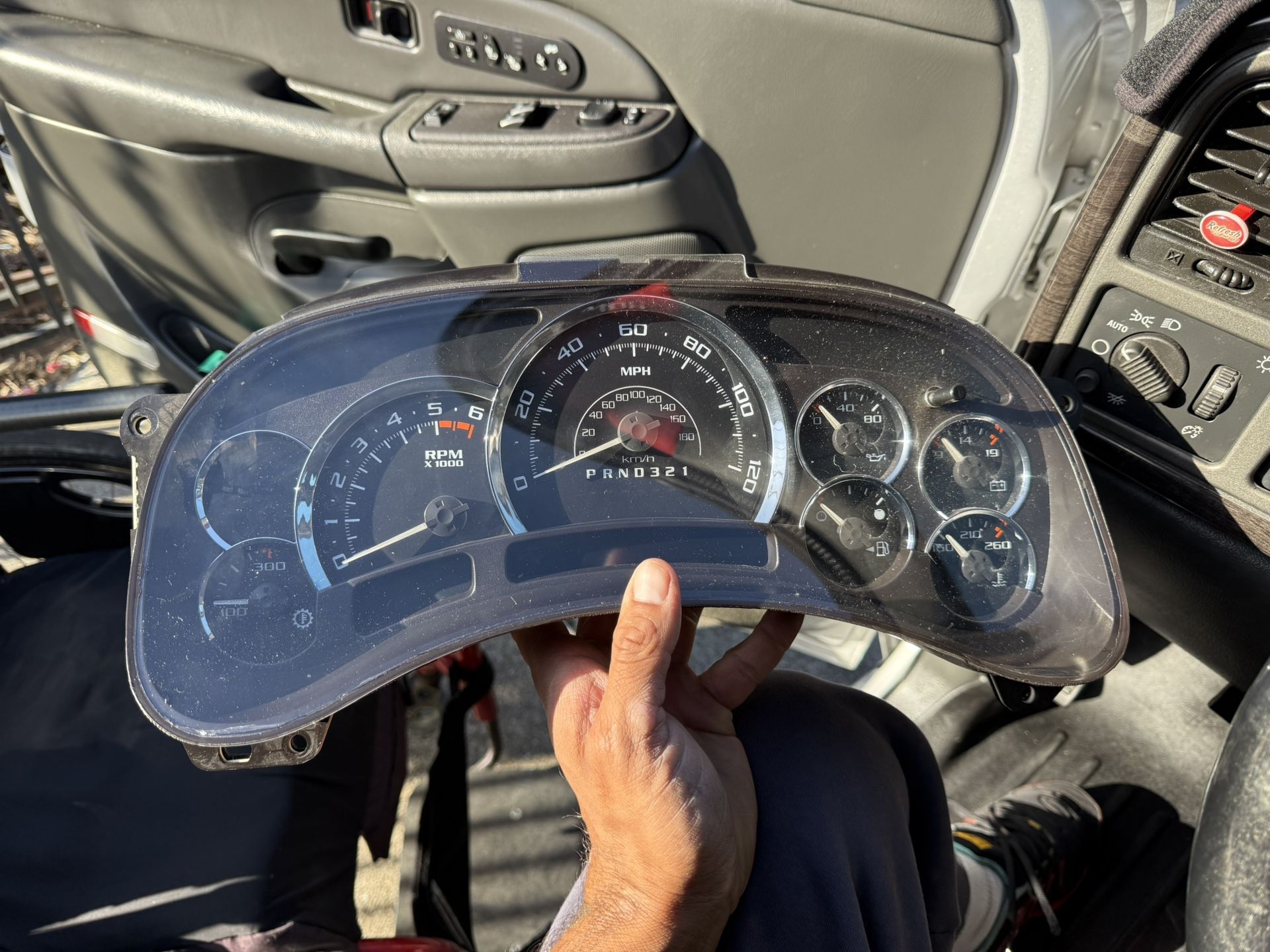 Chevy Silverado Cluster