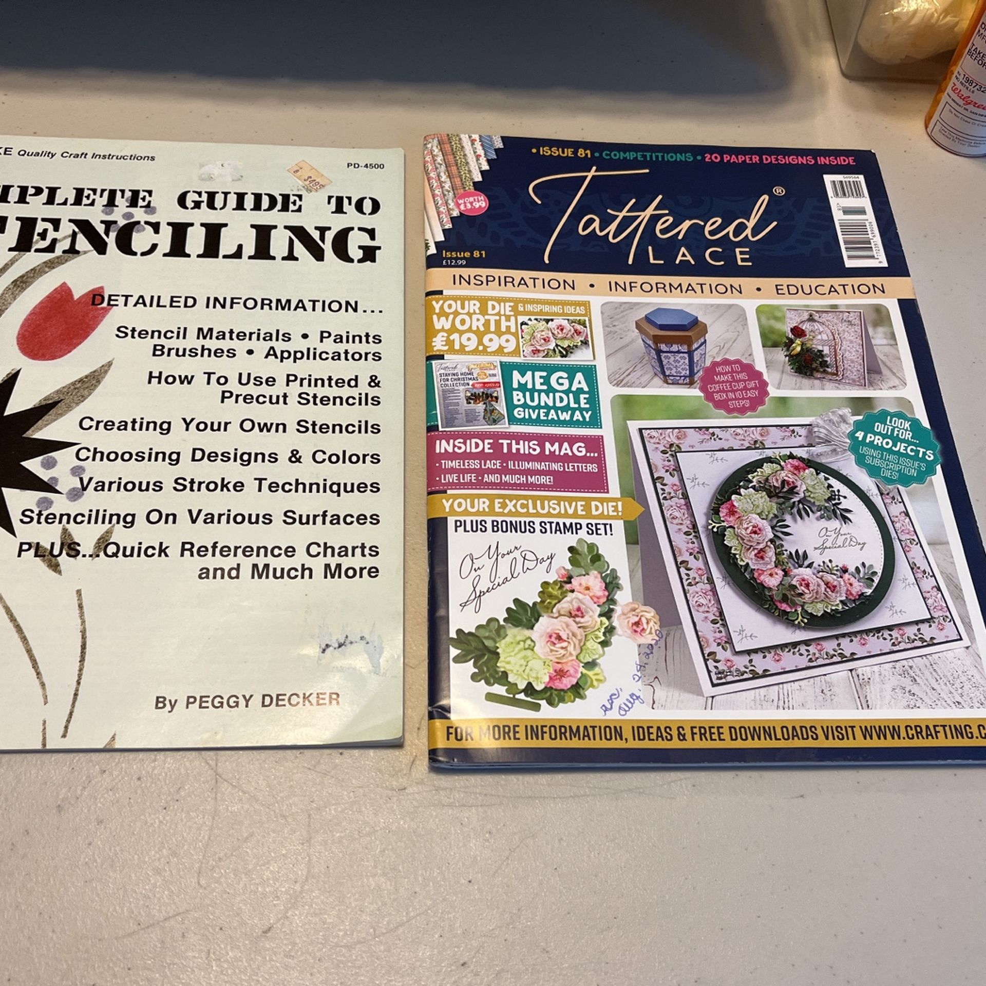 Crafting Books. 5.00 Each