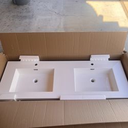 Dowell 61x22 Double Sink Brand New 