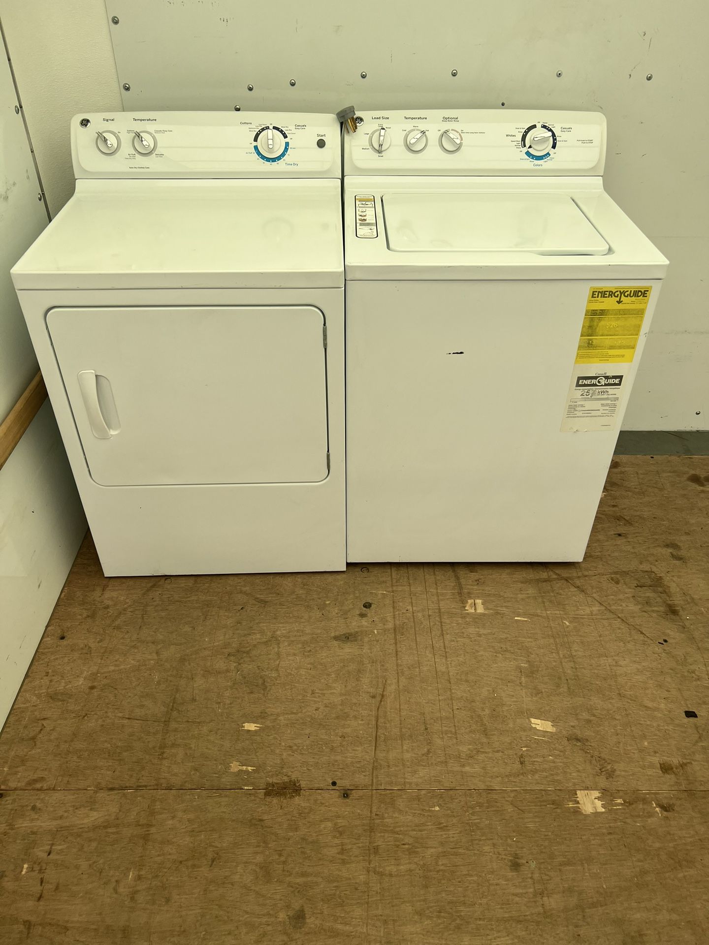 General Electric Washer & Dryer