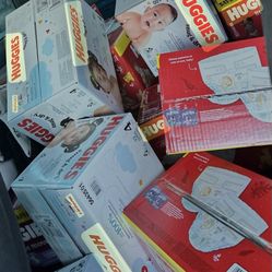 30 XL and XXL Huggies Diapers Sizes 1-6 