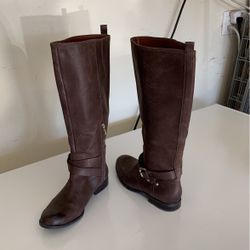 Enzo Angiolino Flat Boots Sz 7