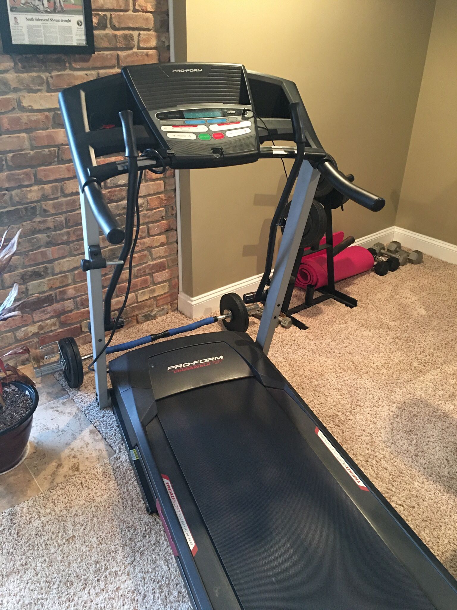 Proform treadmill Crosswalk 397