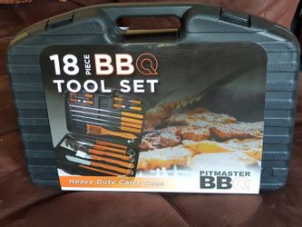 Pitmaster 18 Piece BBQ Tool Set