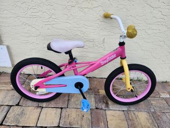 Clean cute joy star 16 inch wheel girls bike