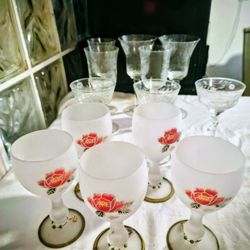 Crystal / Frosted Glasses