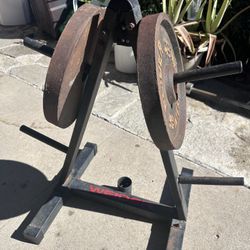 Weider Weight Plate Rack/Tree 
