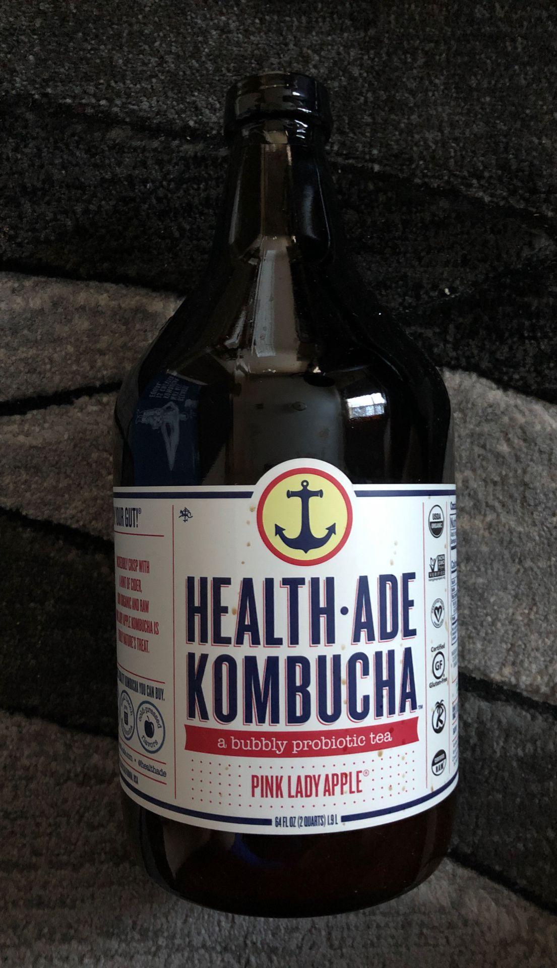 Health Ade Kombucha 64oz bottles pack of 5