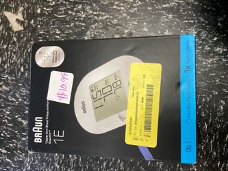 Braun ExactFit 1E Upper Arm Blood Pressure Monitor