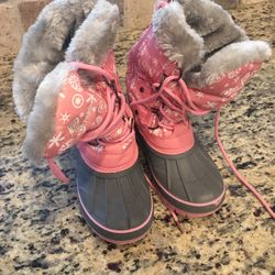Girl Snow Boots Size 12