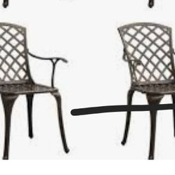 2 Chairs for Backyard, Poolside, Balcony, Indoor O