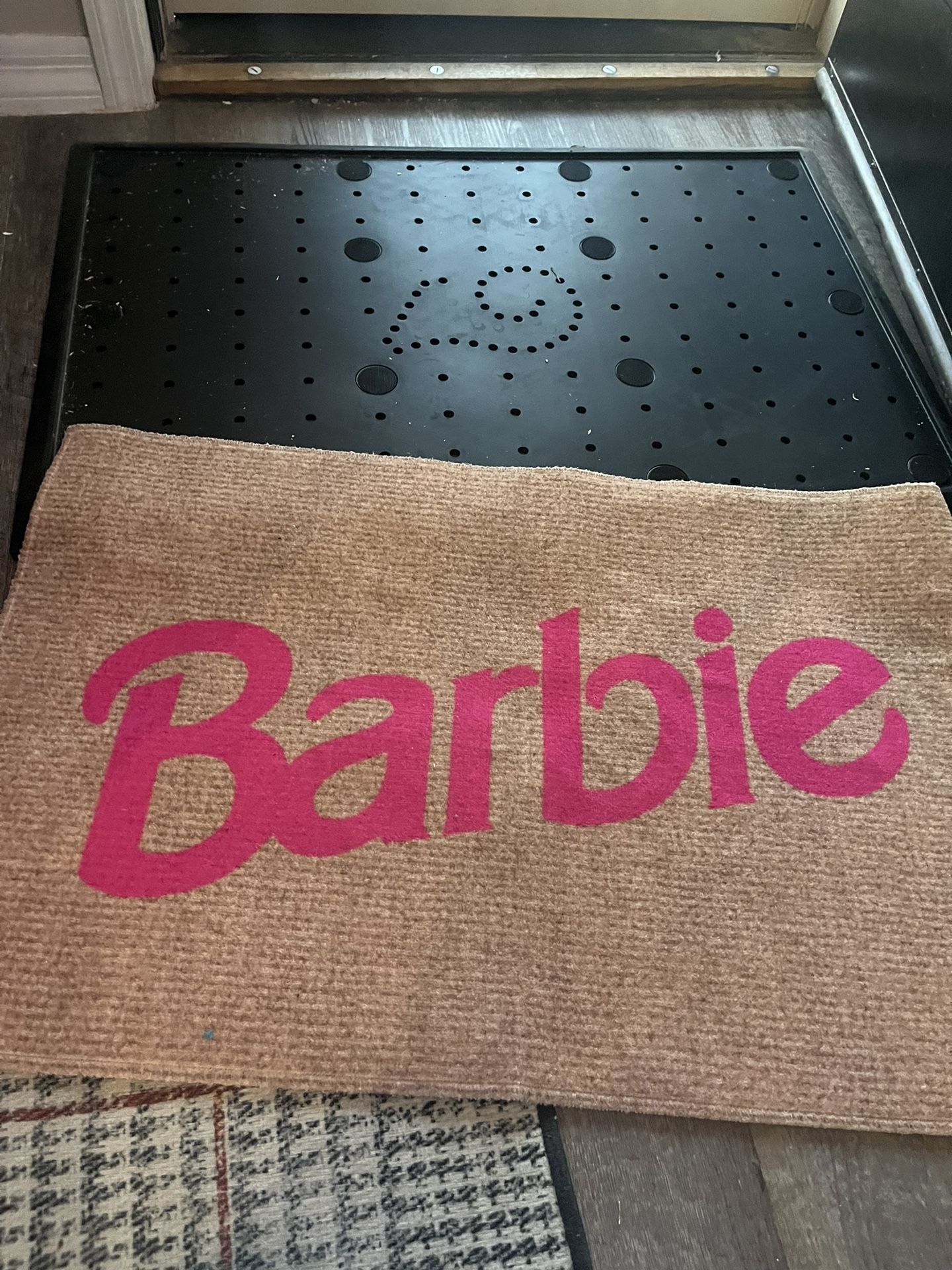 Barbie Ruggable Door Mat Cover