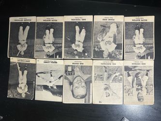 Vintage player cards for sale