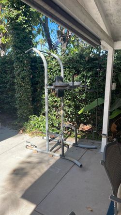 Power Tower Pull-Up Dip Station