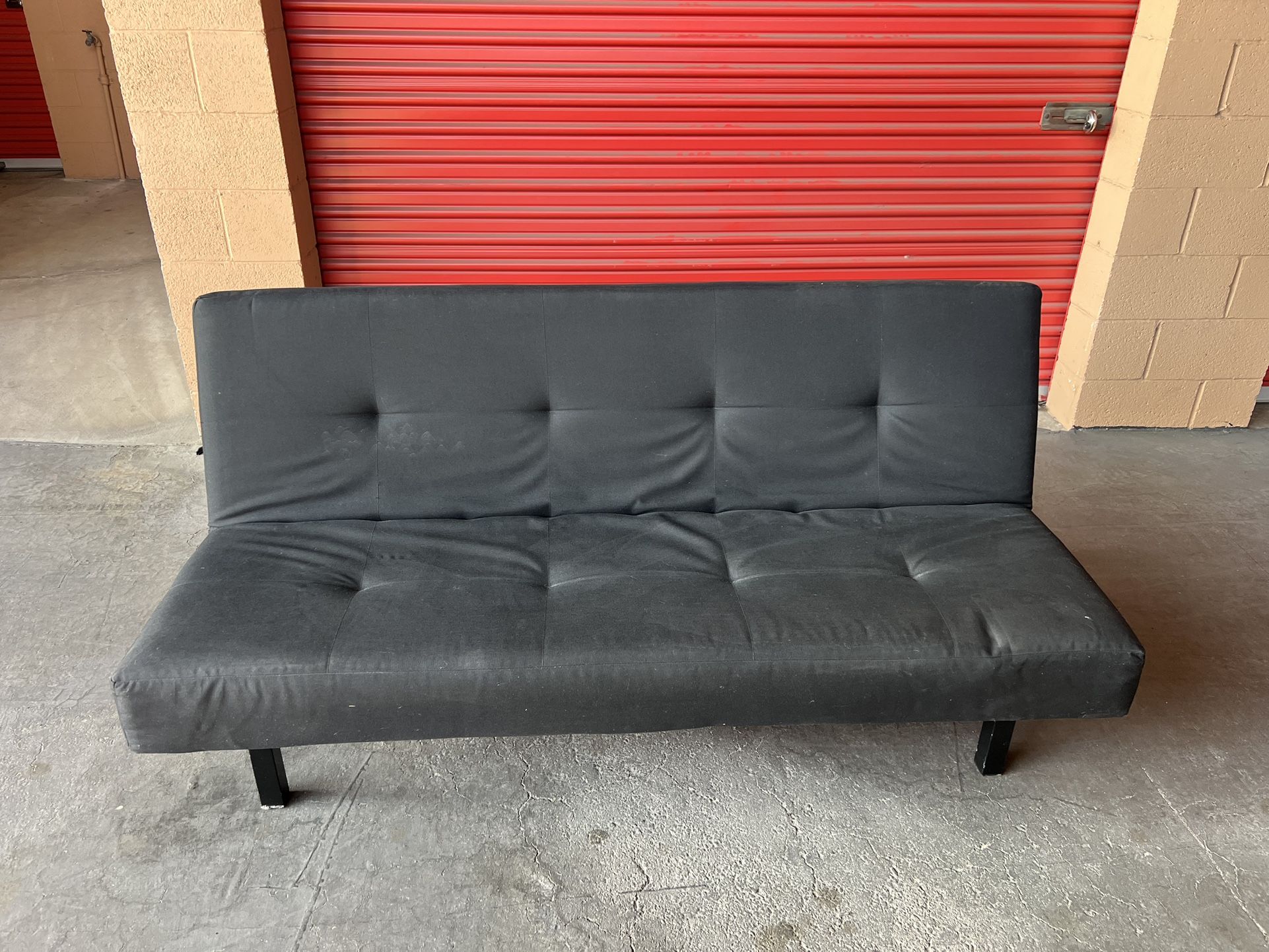 Ikea Balkarp Sleeper Sofa Sofa Bed Couch Black Color (Delivery Available)