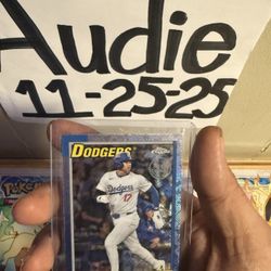 2025 Topps Chrome Logo Refractor Ohtani 35th Anniversary 