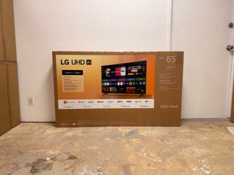 65 “ LG smart 4K UHD HDR TV