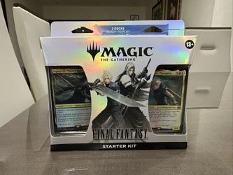 Magic the Gathering Final Fantasy: MTG FF Starter Kit In-Hand!