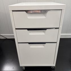 File Cabinet - white metal
