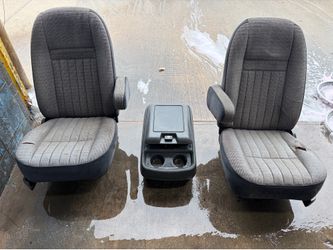 Ford bronco bucket seats and console
