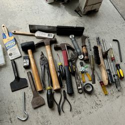 A Bunch Of Hand Tools 