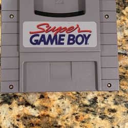 SNES Super GameBoy Cartridge Adapter (SNS-027) Authentic Super Nintendo