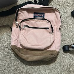 pink jansport backpack