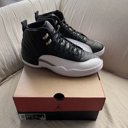 Air Jordan 12 Playoff White Black New Size 10.5