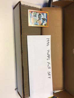 1990 Topps baseball cards