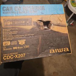 awa car cd reciever cdc x207