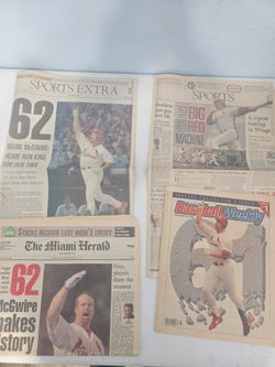 Mark McGuire News Papers