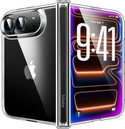 Ultra Fold Case Clear for iPhone with Full Hinge Protection