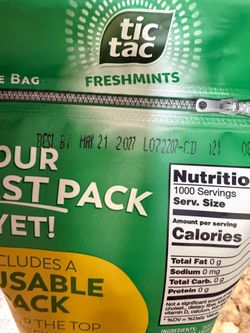 Tic tac fresh mint  each $13