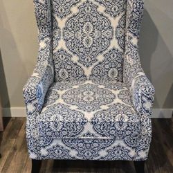 Damask Accent Chair